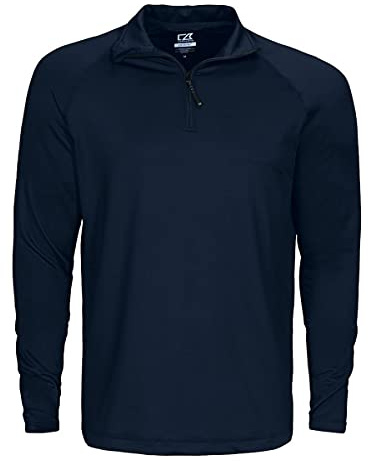 Cutter & Buck Coos Bay Half Zip Men, Größe:XL, Farbe:Dark Navy