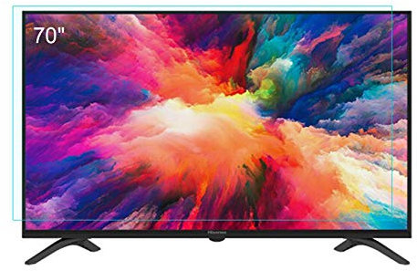 KELUNIS 70 Zoll TV Displayschutzfolie, Anti-Blaulicht/Blendfrei/Kratzfest Augenschutzfilterfolie Für LCD/LED/OLED & QLED 4K HDTV (1561 * 900mm)