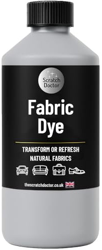Light Grey Fabric Dye | Permanent Fabric Paint for Upholstery, Furniture, Sofas, Clothes, Canvas