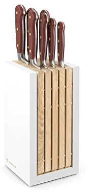 WÜSTHOF Classic Bloc couteaux avec 7 couteaux, Tasty Sumac (rouge foncé)
