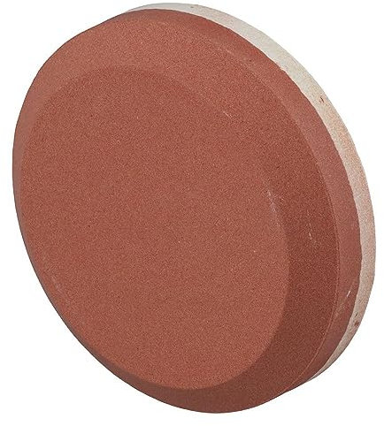 Urjumpea Pietra affilatrice 2 in 1 a doppia ascia per affilare utensili e lame da giardino, pietra per affilare rotonda 2 lati grana 1000/6000