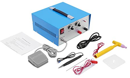 Spot welder Poste à souder par points pour bijoux Machine à souder électrique pour bijoux Soudage à impulsion Outil de soudage par points de pouls 220 V (80 A)