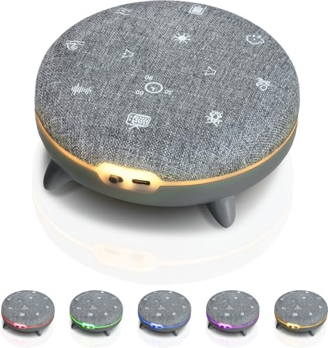 McGrey ZB-7 Zen Box Machine Sonore, Général, 60 ou 90 minutes, 1 A max | 7 sons apaisants: bruit des vagues, pluie, tonnerre, feu de cheminée, chant des cigales et plus, Données Techniques, 1 A max