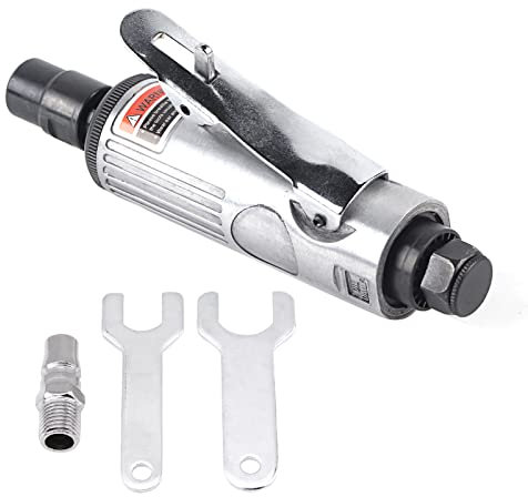 Luft-Stabschleifer, 3 Mm 6 Mm Pneumatisches Schleifset mit Ergonomischem Griff, Polier- und Gravurwerkzeug, Hohe Genauigkeit für Metallformen