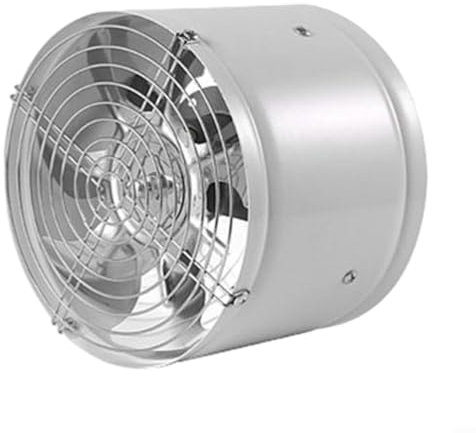 ARMYJY Smoke Extractor Fan, Kitchen Extractor Powerful Exhaust Bathroom Ventilation Fan 6 Inch 150Mm-with Base(white)