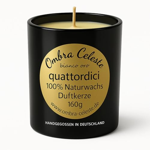 Ombra Celeste quattordici edizione oro – Sojawachskerze 160g