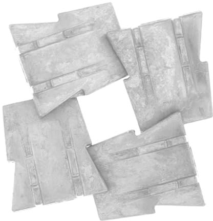 Operitacx 3 Series Herramienta De Martillo De Robusto De Múltiples Fines Herramientas Al Aire Cuña Divisoria Con Mango De Martillo Práctica Cuña Planchar Plata 4 Piezas X 3