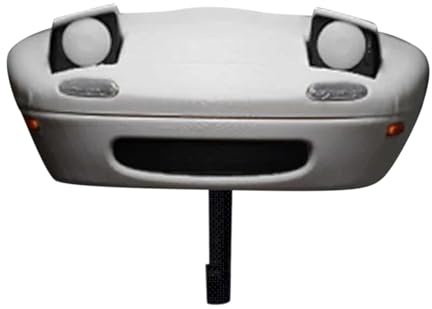 Porte-clés mural de garage en forme de voiture vintage, porte-clés décoratif de ferme avec phares ouverts (C)