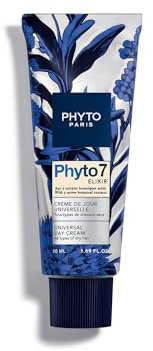 Phyto Paris - Phyto 7 Elixir universal dagkräm, 50 ml - daglig närande torr hårvård - anti-frissigt skydd 48 timmar - 7 botaniska extrakt - sköljfri hårkräm