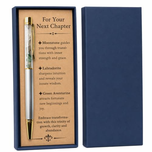 Kuwuarg Inspirational Crystal Pens, New Job Gifts For Women