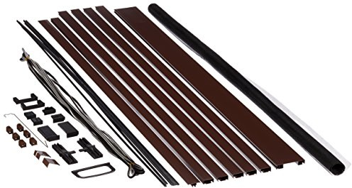 Unbekannt international 101100202-VH MASTER SLIM+ Fliegengittertür, braun, 120x240 cm