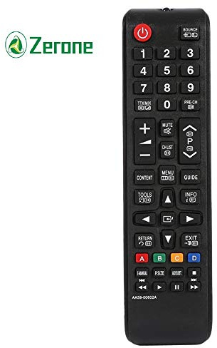 Télécommande Universelle TV AA59-00602A Smart TV 4K, Compatible LCD LED Plasma Touches Navigation Accès Direct Chaînes Piles AAA Haut de Gamme performant Confortable Pratique