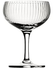 Utopia Hayworth Coupe Glasses 5.5oz / 160ml - Case of 6 | Dishwasher safe and highly durable for high-volume commercial catering, busy bar environments, and hotels.