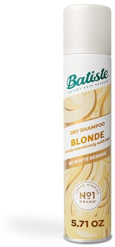 Batiste Dry Shampoo for Blonde Hair, Refresh Hair and Absorb Oil Between Washes, Waterless Shampoo for Added Hair Texture and Body, 5.71 oz