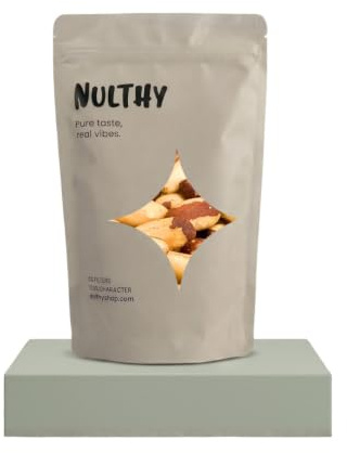 NULTHY Nueces de Brasil BIO, 1kg | BIO, 100% Natural