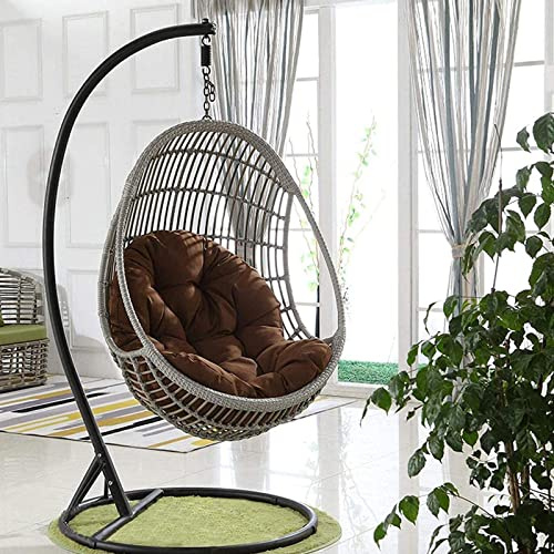 Panier Suspendu Coussins De Chaise D'œuf Suspendus Coussins De Chaise Hamac, Coussin De Siège De Panier Suspendu À Balançoire, Oreiller De Dos Épais Nid Pour La Balançoire De Jardin De Patio Extérieur