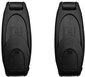 2 Pack Car Seat Belt Clip Adjusters - Locking Holder Clips for Shoulder Straps, Universal Fit Adults & Kids