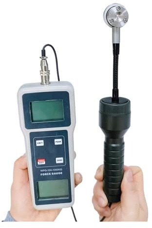 Misuratore di Forza, Tester di pressione portatile for saldatura WPG-104 Display digitale Resistenza Saldatore Manometro Cella di carico ±98N-±9800N(WPG-104-5000KG)