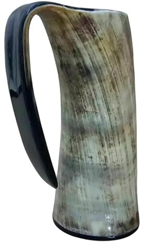 Mug Medieval Vintage Beer Viking Drinking Mug Wine Tankard Natural Horn gift.
