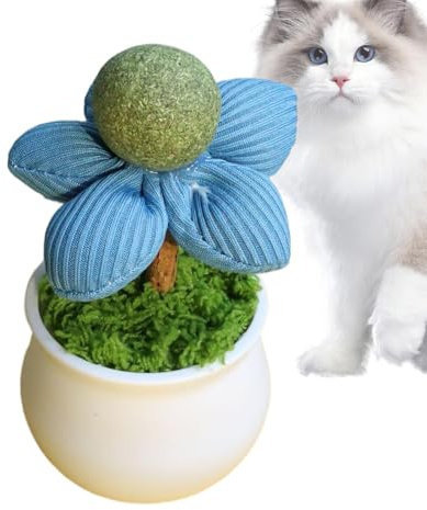 Generisch Catnip Toy para gatos, hierba gatera, juguete interactivo para gatos | Juguete para gatos de flores - Suministros para lamer mascotas para gatitos de interior, seguro, saludable, interactivo