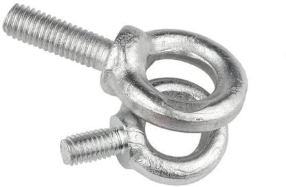 Augenschrauben M6 M8 M10 M12 M14 M16 M18 M20 Verzinkung Rundring Hakenschraube Augenschraubenbefestigungen(M10x40mm-1pcs)