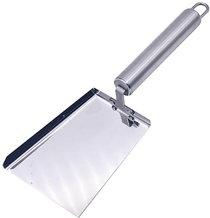 Happyyami Essential Beekeeping Tool Stainless Steel Beehive Shovel Honey Extractor Beehive Cleaning Pollen Scoop Honey Strainer
