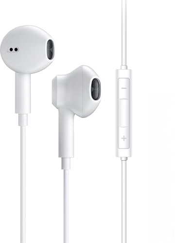 Cengxing Auriculares USB C, Cascos Tipo C con Micrófono Control de Volumen