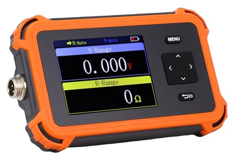 Walfront Medidor de Voltaje de Batería de 110 V, Probador de Batería de Automóvil con Pantalla TFT de 2,8 Pulgadas con Pruebas Rápidas y Calibración Precisa para Diagnóstico Automotriz