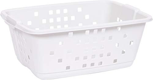 EDA Corbeille à Linge Prima 45 L Blanc Cérusé