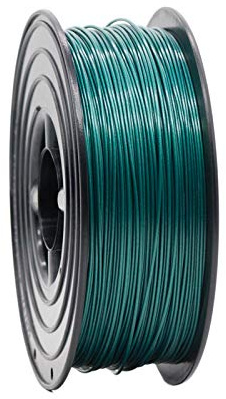 OWL-Filament Premium 3D PETG Filament 1kg 1,75mm PET-G Made in Germany (Grün-Metallic)
