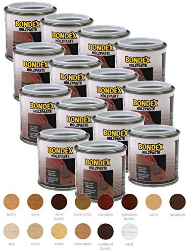 Bondex Holzpaste 14 x 150 g Hell + dunkel