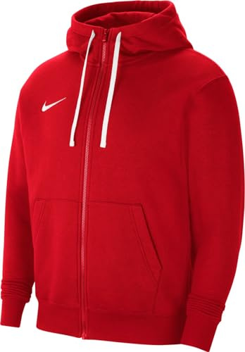Nike Team Club 20, Felpa con Cappuccio, Uomo, Rosso (University/Bianco), L
