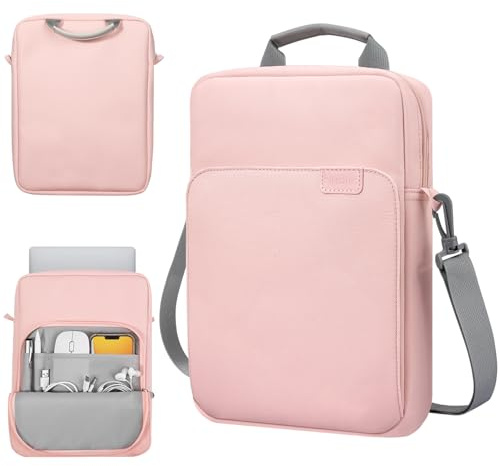 TiMOVO Custodia per Tablet 9-11 con Tracolla, Rosa