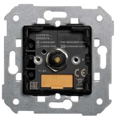 SIMON - Mecanismo Regulador Luz LED, Serie Simon 75, Compatible con Tapas de las Series 75, 31, 82 y 88, Corte de Fase 2 Hilos, 230 V