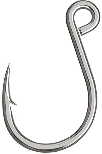 THKFISH 50stk/100stk/box Inline Angelhaken Kaufen mit öse Angel Haken Set Spinner Einzelhaken #2#1 1/0 2/0 3/0 Schwarz
