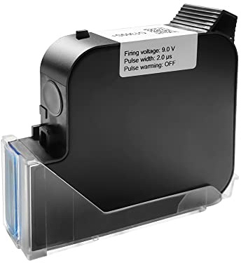 TIKTONER 127T2 Cartouche d'encre Originale à Séchage Rapide 42 ML de Rechange pour Imprimante à Jet d'encre Portable – Noir