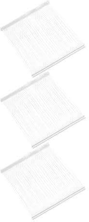 sourcing map 5000pcs Standard Tagging Gun Fasteners 100mm Tagging Barbs Pins PP Plastic Tag for Price Tagging Gun, Clothing Tags Gun Attachments for Clothes Bag Fabric, White