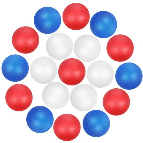 TOKIDNY 120 Farbige Tischtennisbälle Aus Robustem Pp Material Langlebige Spiel Und Partybälle Leuchtend Bunt Für Kinder Und Schulaktivitäten