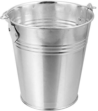 JOINPAYA Cubo De Grasa para Barbacoa y Accesorios para Hornos De Partículas, Uso Exteriores y Camping, Capacidad Compacta, Material Antioxidante y Ligero, para Mantener Limpia La Parrilla