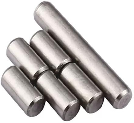 Stainless steel pin, 10PCS M6 Cylindrical Pin Locating Dowel, Length 6MM 8 10 12 14 16 20 30 40 60 75 90MM 304 Fixing Pin Shaft(M6*16)