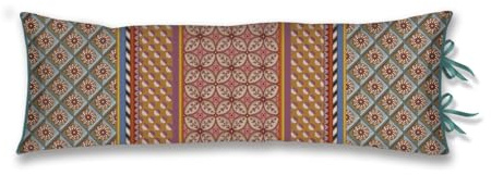 Pip Studio Bogolan Kissen bunt 35x90cm (1 Stück)