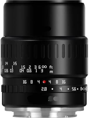 Compatibile for Sony E Fuji XF Canon M M4/3 Nikon Z Leica L Sigma L 40mm F2.8 APS C Macro Obiettivo con messa a fuoco manuale(For Fuji XF)
