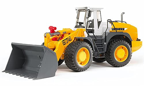 Bruder 02430 - Liebherr Radlader L574 - 1:16 Frontschaufel Baustelle Baufahrzeug Baumaschine Spielzeug