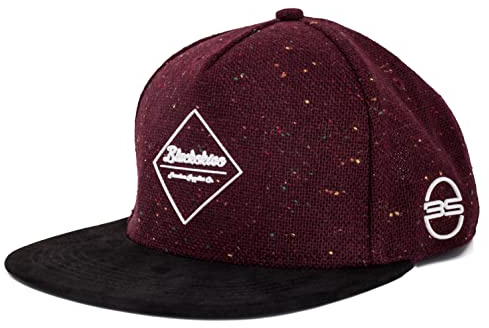 Blackskies® Ancient Gods Snapback Cap | Herren und Damen Schirm Kappe | Premium Baseball Mütze Basecap Gum Spot Brand Logo Sommer One Size Cap - Männer Frauen Unisex Streetwear Outdoor Freizeit