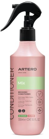 Artero Mix Conditioner senza risciacquo per cani e gatti, districante idratante e lucidante, spray anti-statico per pelo secco o annodato, cura professionale del mantello, 300 ml
