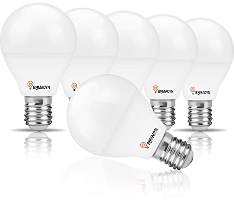 BHMAOYN Ampoule 12V 24V E14 LED 5W Équivalent à Ampoule Halogène 40W G45 Blanc Neutre 4000K,270°450LM,Ldéal Pour L'éclairage Pour Caravane/Camping-Car,Cabine Du Bateau,Garage,Non Dimmable,Lot de 6