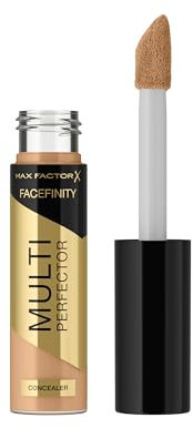Max Factor Facefinity Multi-Perfector Correttore, correttore all-in-one, nasconde le imperfezioni, vegano, copertura personalizzabile, 6 tonalità, 4N, 11 ml