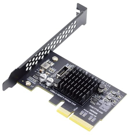 chenyang PCI-E X4 auf USB 3.2 Typ-E Frontplatte Sockel PCI Express Gen2 20Gbps Erweiterungskartenadapter
