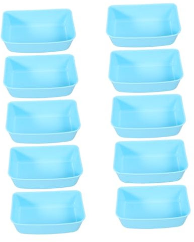 Supvox Innovatives Futternapf-Set Für Haustiere – 10-teiliges Hängenapf-Set Für Hunde Und Katzen Abnehmbar Einfach Anzubringen Vielseitig Einsetzbar Stilvolle Leuchtende Farben