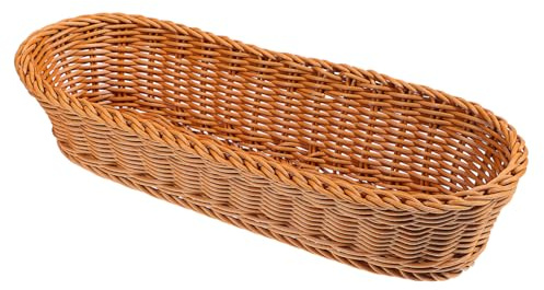 ULTECHNOVO Woven Bread Basket for Home Kitchen for Serving Bread and Fruit Made of Material for Breakfast Table Settings